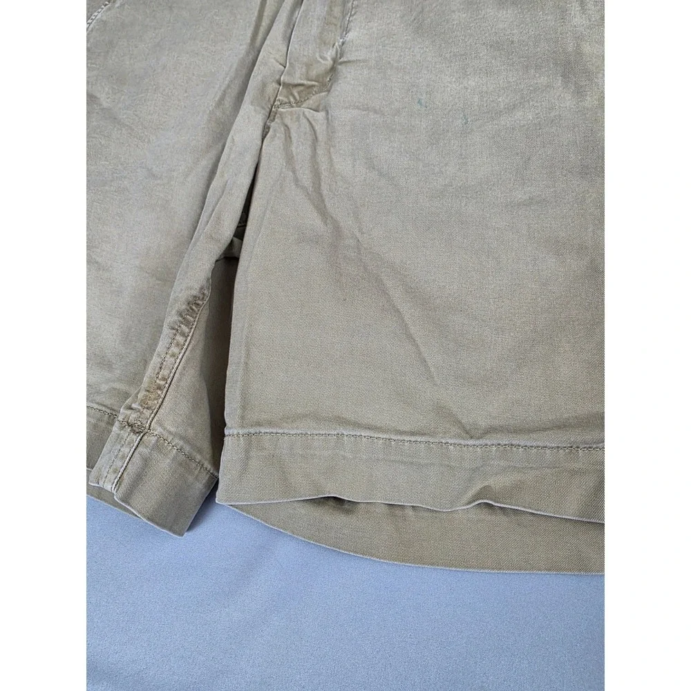 American Eagle Classic Next Level Flex Khaki Chino Shorts Mens 31 Tan Stretch
